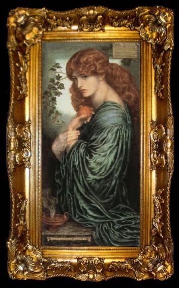 framed  Dante Gabriel Rossetti proserpine, ta009-2